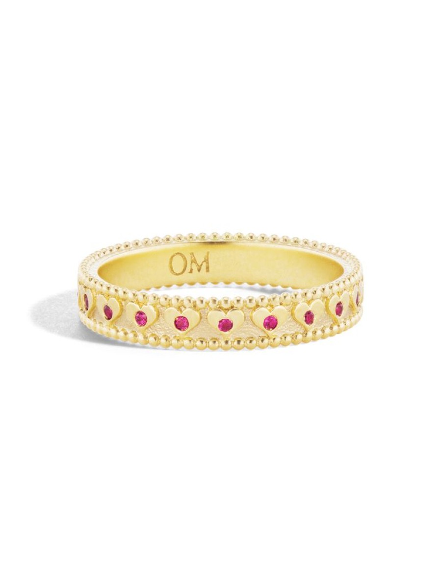 Bijoux Orly Marcel | Bague Empilable Coeur