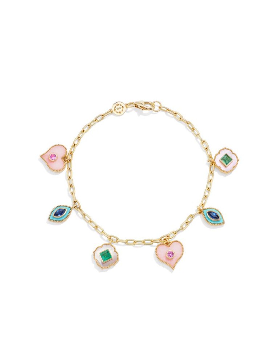 Bijoux Orly Marcel | Bracelet A Breloques Symboles