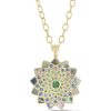 Bijoux Orly Marcel | Pendentif Mandala Incrustation De Temple