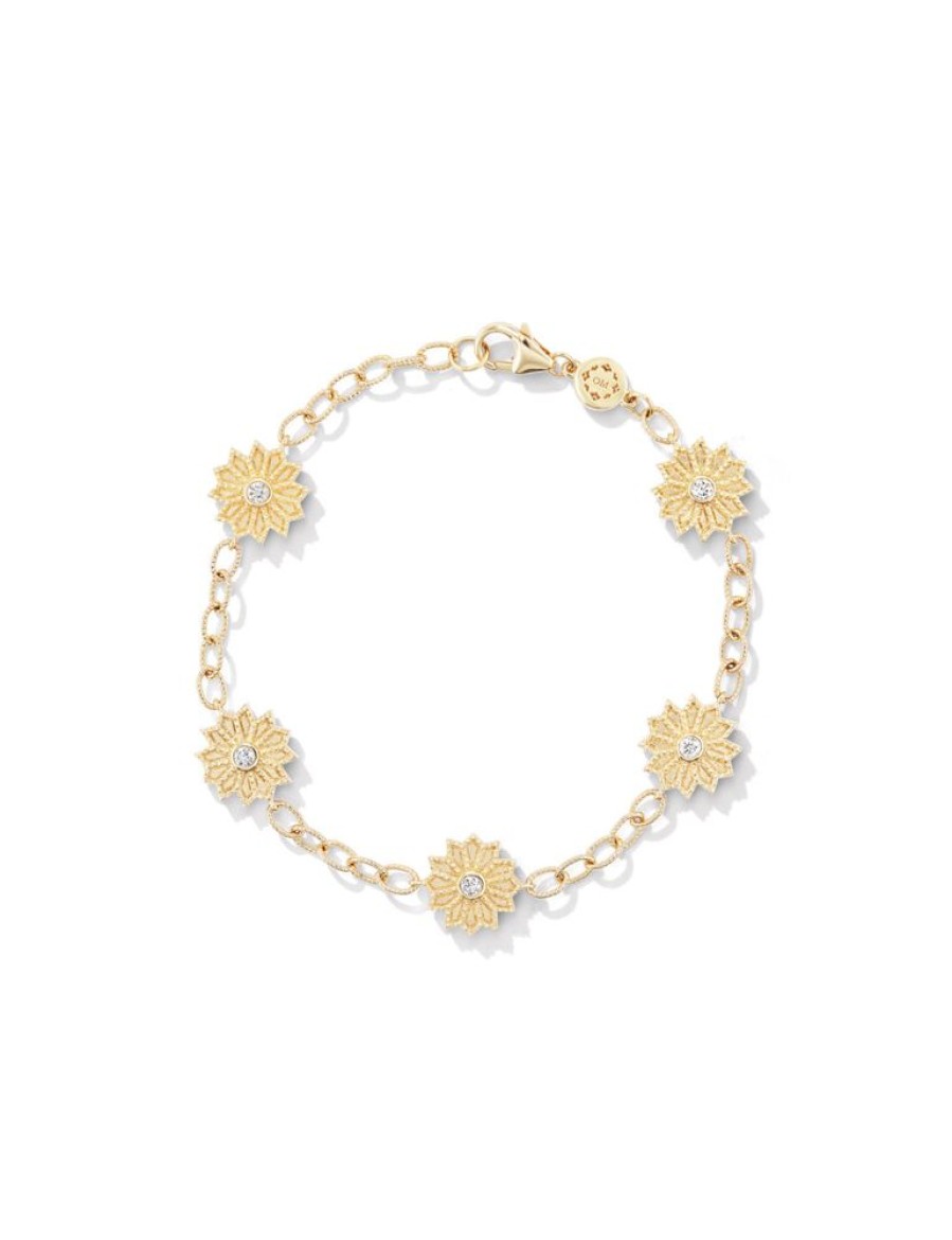 Bijoux Orly Marcel | Bracelet De Station De Fleurs Sacrees