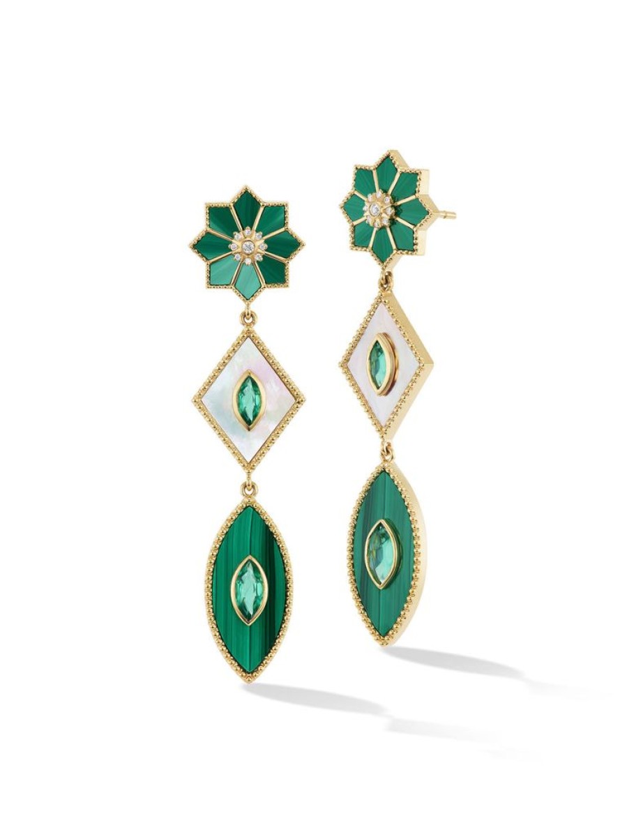 Bijoux Orly Marcel | Boucles D'Oreilles Pendantes Fes