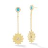 Bijoux Orly Marcel | Boucles D'Oreilles Barre De Fleurs Sacrees