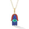 Bijoux Orly Marcel | Grand Collier D'Amulette Hamsa