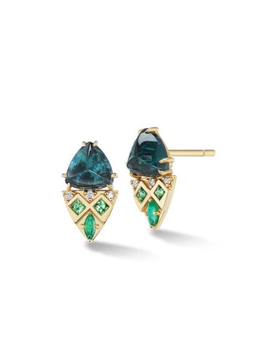 Bijoux Orly Marcel | Boucles D'Oreilles A Tige Temple Pain De Sucre