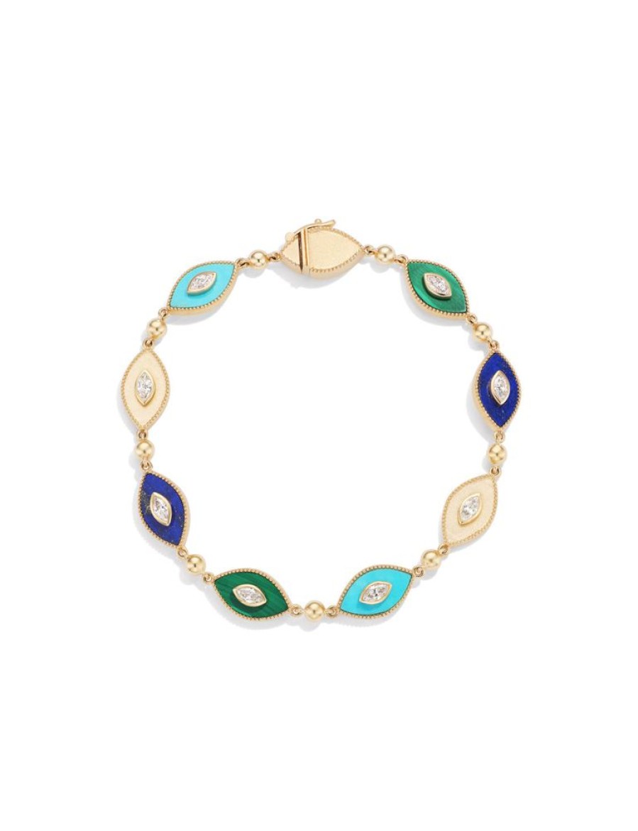 Bijoux Orly Marcel | Bracelet Marquise Incrustation