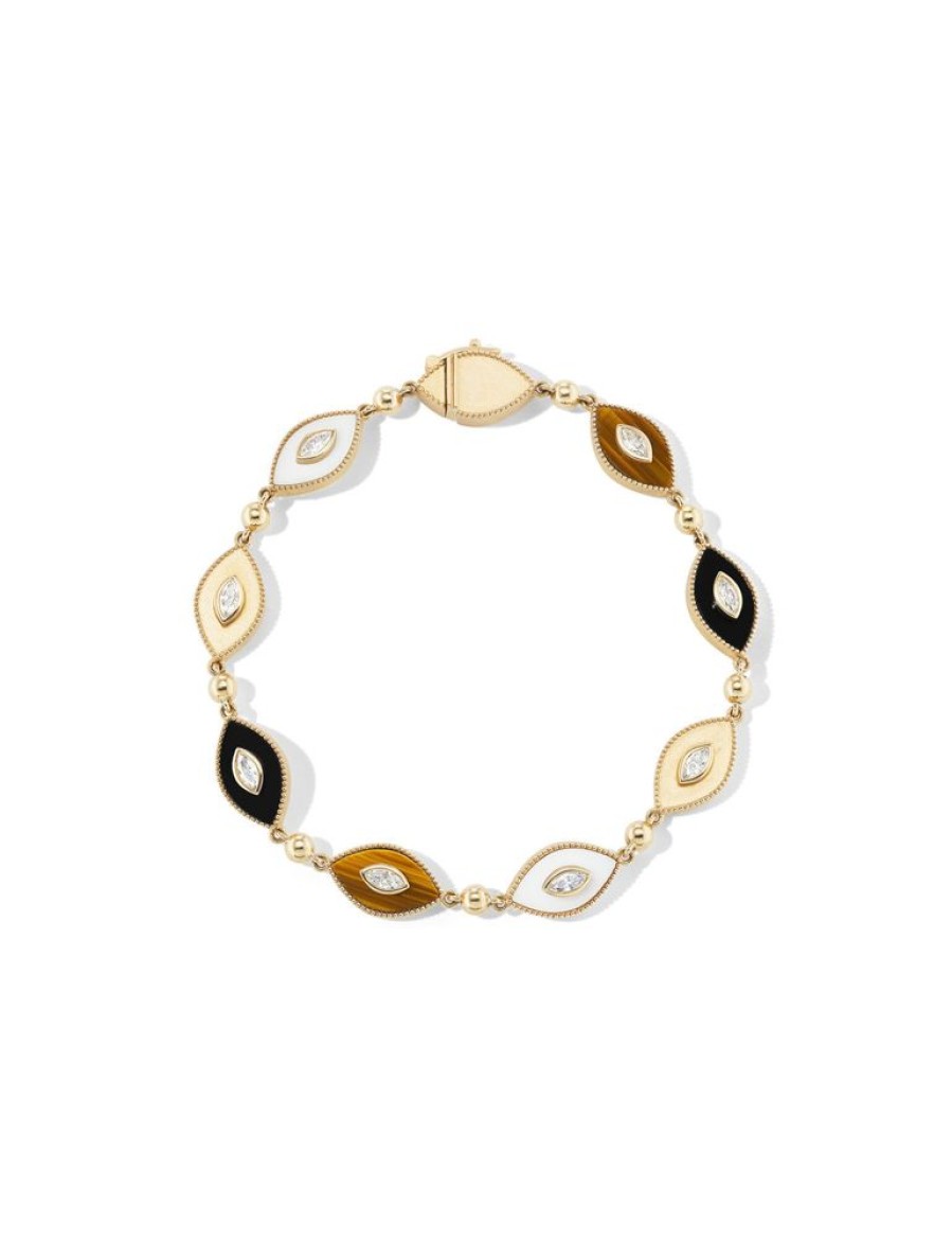 Bijoux Orly Marcel | Bracelet Marquise Incrustation