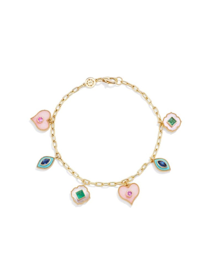 Bijoux Orly Marcel | Bracelet A Breloques Symboles