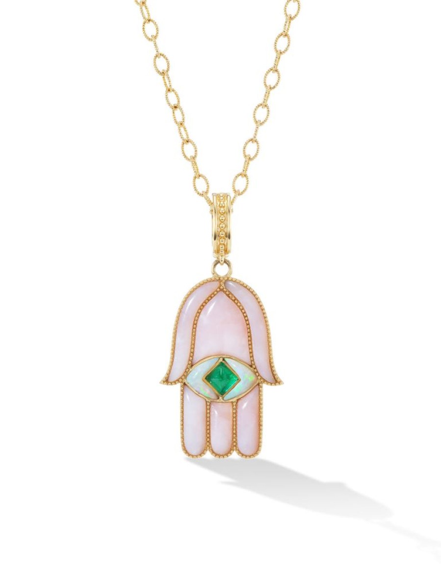 Bijoux Orly Marcel | Grand Collier D'Amulette Hamsa