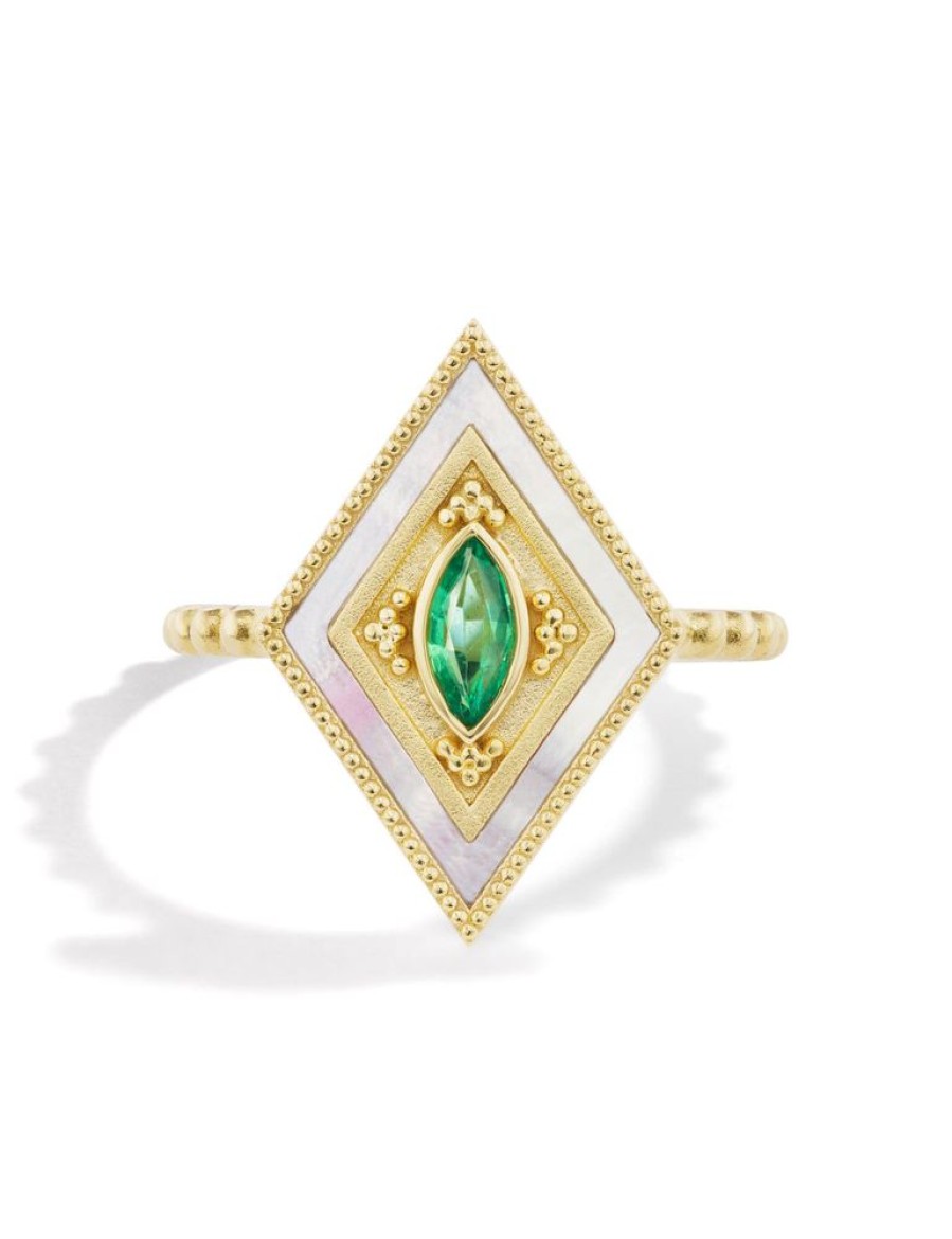 Bijoux Orly Marcel | Bague Incrustee Ajna