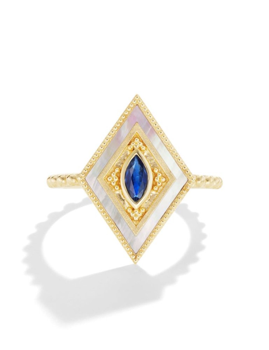 Bijoux Orly Marcel | Bague Incrustee Ajna