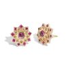 Bijoux Orly Marcel | Boucles D'Oreilles A Tige Mandala Temple