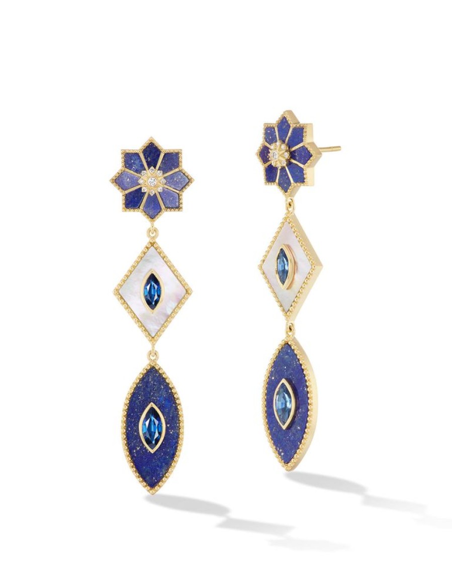 Bijoux Orly Marcel | Boucles D'Oreilles Pendantes Fes